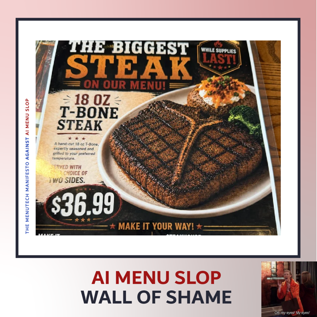 Say no to AI menu slop such as photos with impossible angles
