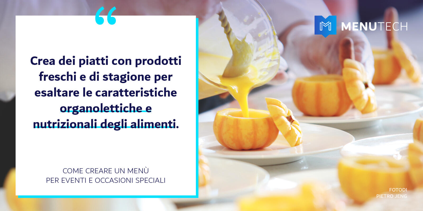 Seasonal products Specials menus on Menutech