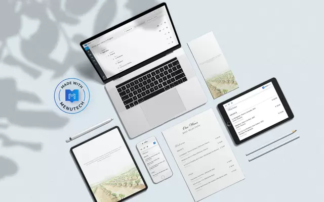 Menutech Wine List Maker