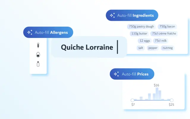 Menutech Menu AI Automation Recommendations