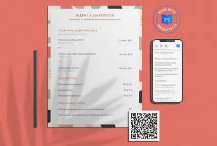 Menutech Logiciel pour traduire les cartes et menus